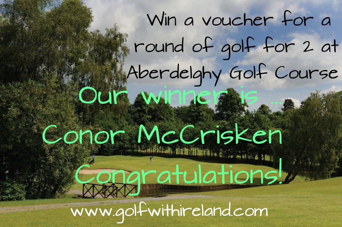 Golf With Ireland competition winner